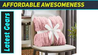 JONIYEAR Faux Rabbit Fur Blanket: The Ultimate Cozy Luxury Upgrade!