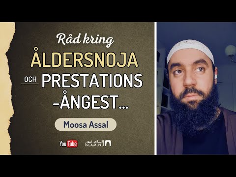 Ålderskris och prestationsångest: Korta råd från Moosa
