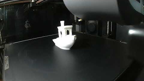 Creality K1 Camera Benchy Timelapse