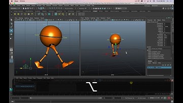 Advanced 3D in Maya - Animating a Simple Walk Cycle