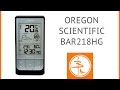 Oregon Scientific BAR218HG - погодная станция с Bluetooth