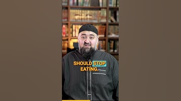 When Do I Stop Eating Suhoor?