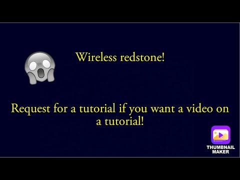 Wireless redstone in minecraft! (Command blocks)