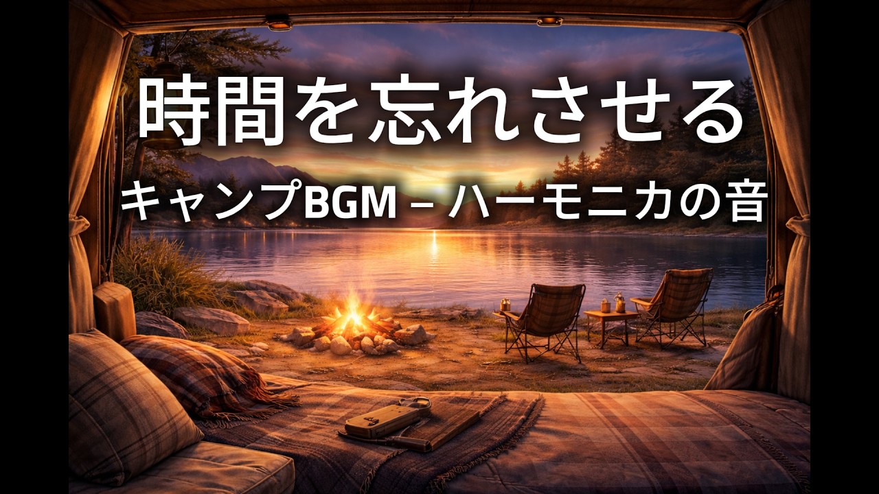 #03 | 時間を忘れさせる キャンプBGM | ハーモニカの音