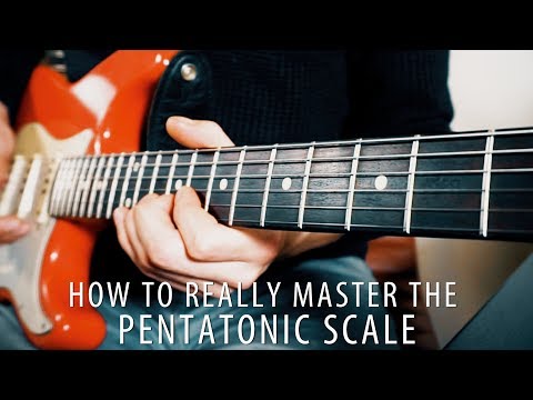 Master the PENTATONIC scale on the entire fretboard