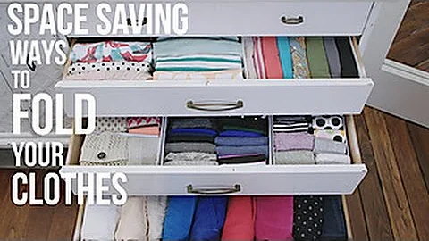 How to Fold Your Clothes to Save Space | HGTV - DayDayNews
