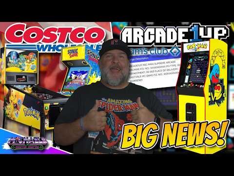 Arcade1Up Pac-Man Supreme At Sam's Club, Sonic The Hedgehog & Pokemon Pinball At Costco Canada!
