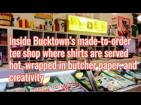 The T-Shirt Deli Turns Custom Apparel Into a Chicago Institution