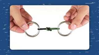 Puzzle Academy - Chunky Metal Puzzles - Rings Of Fire Solution