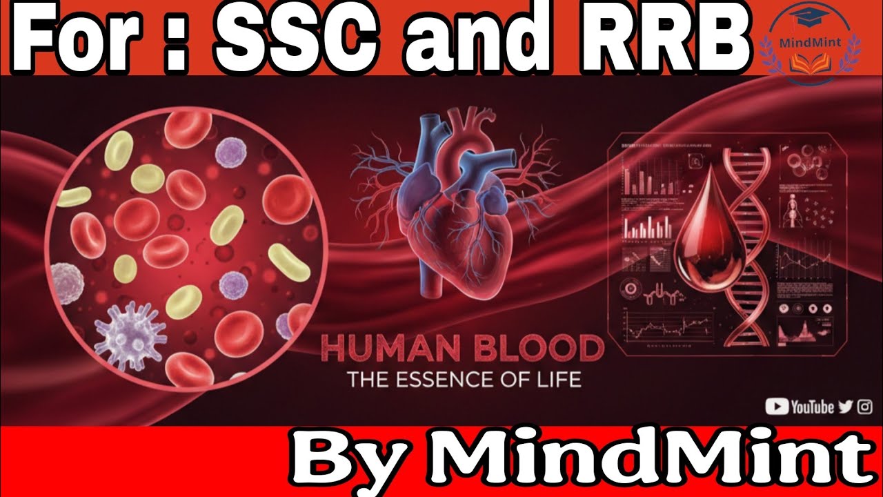 Human Blood || #ssc || #rrb  || #chsl  #biology 