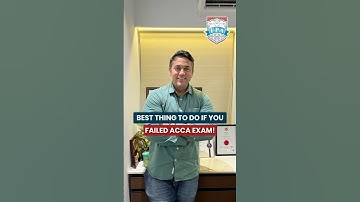 Gezakt voor je ACCA-examen? Dit moet je nu doen | ACCA-examens | Zaheer Sayed ACCA