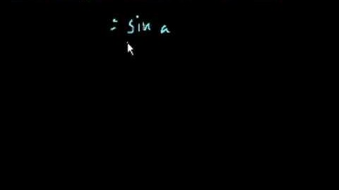 Trig identities part 3 (part 5 if you watch the proofs)