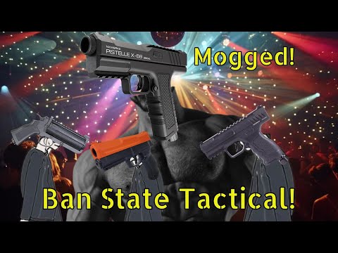 Pistelle X-68 MOGGING All Other Less Lethal Launchers! (Ban State Tactical)