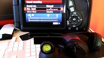 Canon T3i audio settings for vlogging