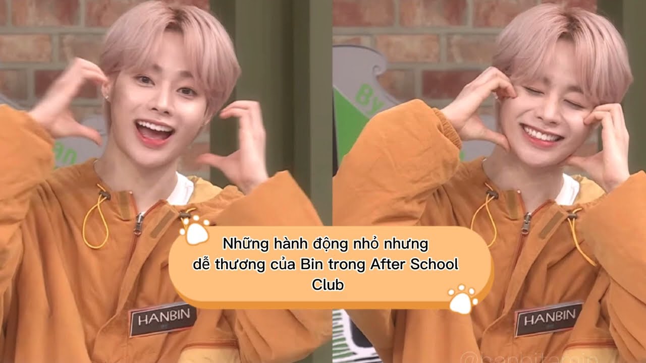 Những khoảnh khắc cute của Hanbin tại After School Club