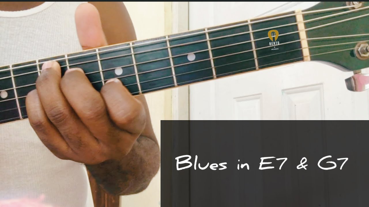 Perfect Riffs BLUES in E7 & G7 - YouTube