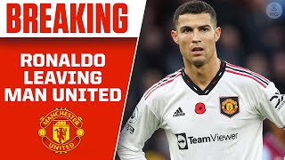 Cristiano Ronaldo LEAVING Manchester United | CBS Sports HQ