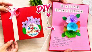 DIY Birthday Card 💌💗 | Easy Handmade Birthday Card
