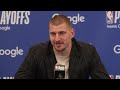 Nikola Jokić Postgame Press Conference vs. OKC 🎙️ Game 6 | 2025 NBA Playoffs