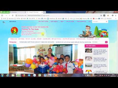 WEB PORTAL-Hướng dẫn đăng bài lên trang Web trường-Viettel Cà Mau