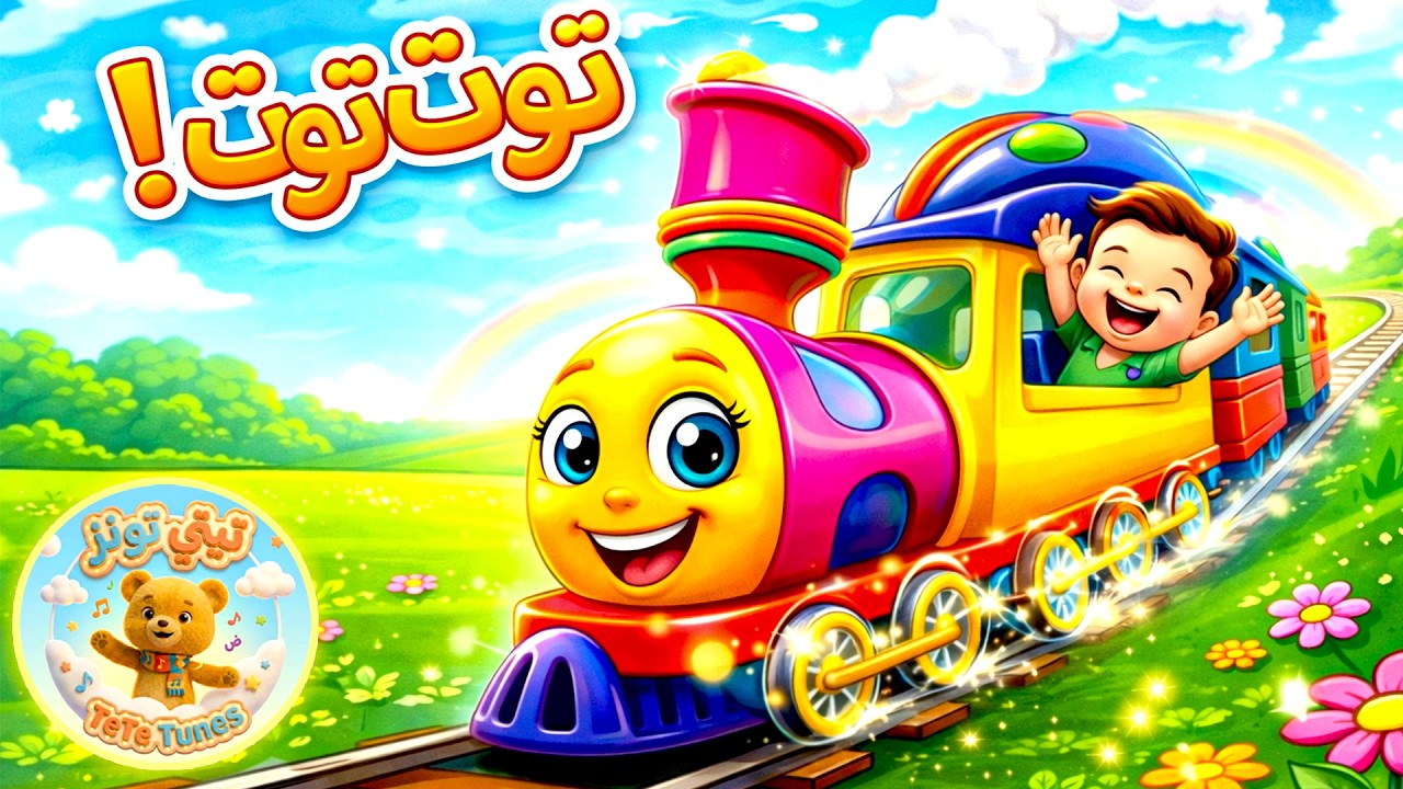 توت توت وعجلات القطار تدور | أغاني أطفال | تيتي تونز | TeTe Tunes - YouTube