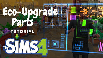 HOW TO GET ECO-UPGRADE PARTS - UPGRADE ECO OBJECTS "CHEAT"🛠 | THE SIMS 4
