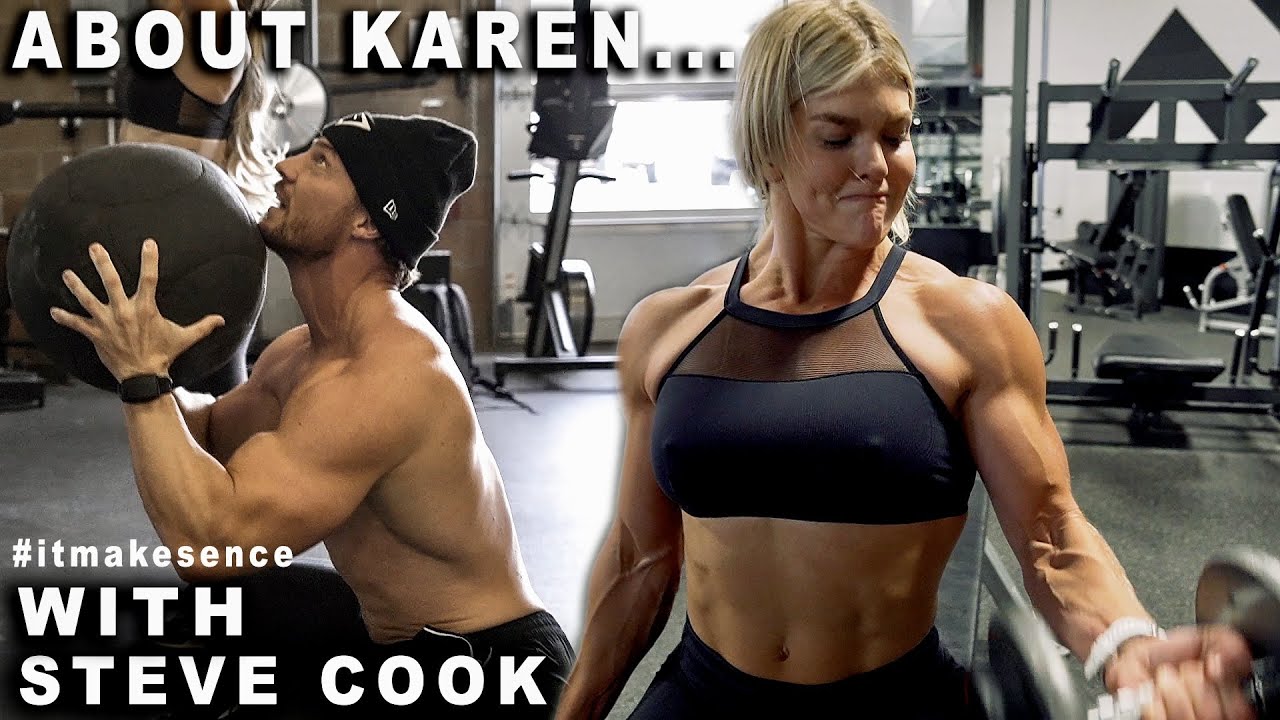 Brooke Ence Vlogs Crossfit Workout Karen And Bodybuilding With Steve Cook Pumping Metals