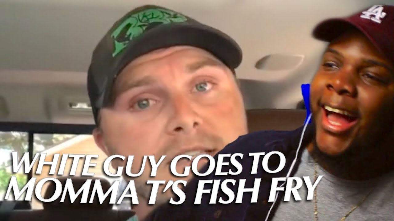 FUNNY WHITE GUY GOES TO BLACK FISH FRY! | Momma T’s Fish Fry! (REACTION)!!!!