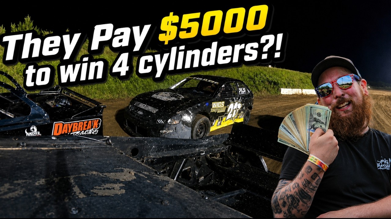 The 2026 Genesee Speedway Mackenzie Memorial is Insane! 4cyl racing is big money