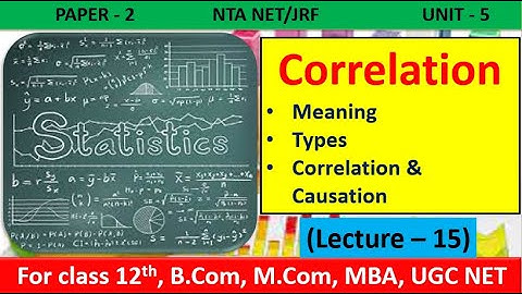 Business Statistics| Correlation & it