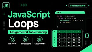 Details Loops Assignments and Table Printing | 07/07/2026 17:47 Update