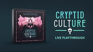 Twisted Cryptids Live Gameplay | Cryptid Culture Expansion