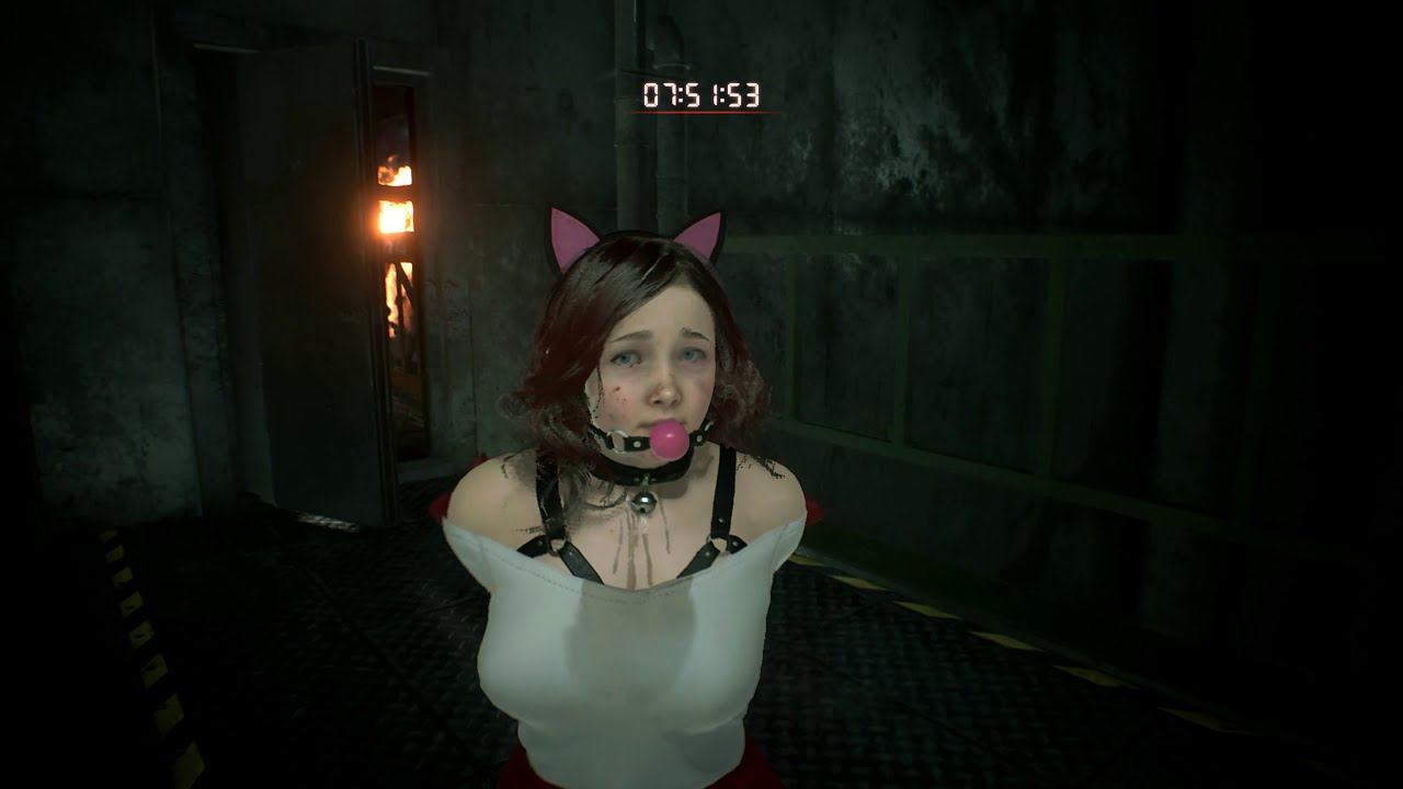 Resident Evil 2 Remake Sherry CatGirl, re2 mod, Sherry CatGirl outfit...