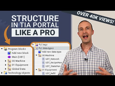 How to Structure Your PLC Application in TIA Portal Like a Pro (Complete Course Chapter)