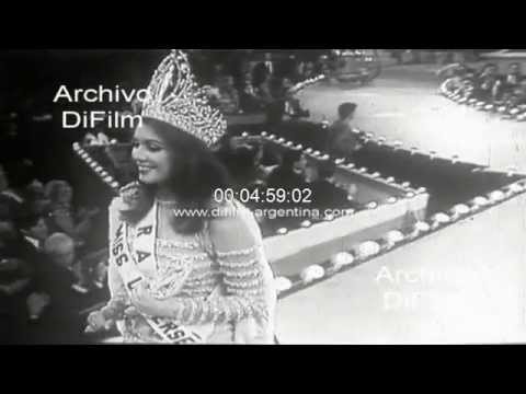 Marta Maria Cordeiro wins competition Miss Universe 1968