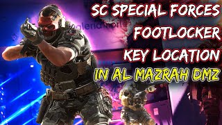 🔑🔐 SC Special Forces Footlocker Key Location in Al Mazrah DMZ in Call of Duty Modern Warfare II