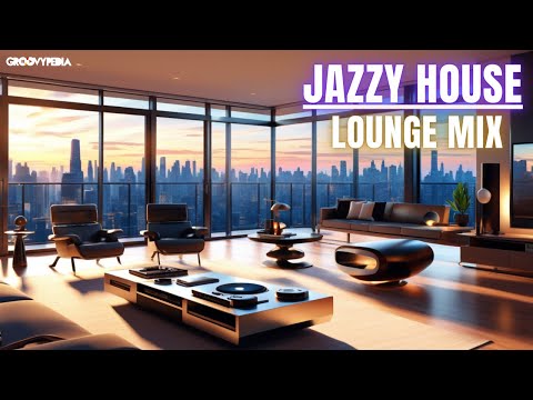 🍸Smooth Jazz House Lounge 🎷| Mellow Grooves for Lounge Vibes 🎶