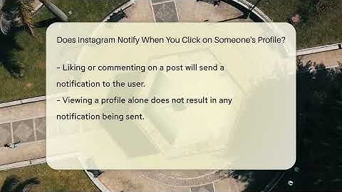 Does Instagram Notify When You Click on Someone