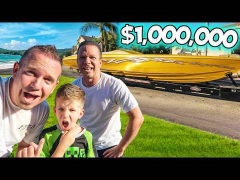 Homeless Dave Buys a $1,000,000 Boat!