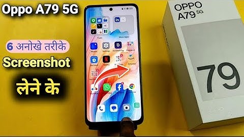 How To Take Screenshot in Oppo A79 5G | Oppo A79 5G में Long Screenshot कैसे लें | Screenshot Vivo