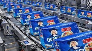 Quaker Oats Making Process | Inside Food Factory