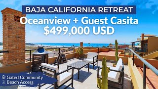 Oceanview Home for sale in Ensenada Guest Casita Beach Access Baja California Retreat