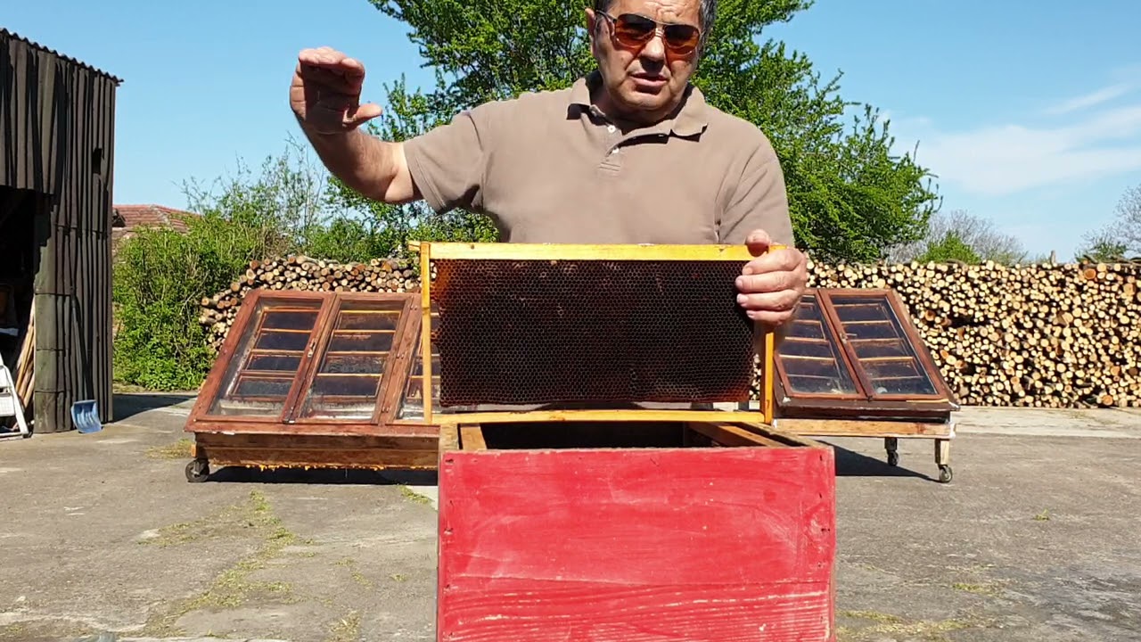 OBAVEZNO STRESANJE PCELA NAVECER.25.04.2021.