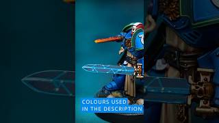 Unique power swords! #warhammer #paintingwarhammer #40k #spacemarines #ultramarines #powersword