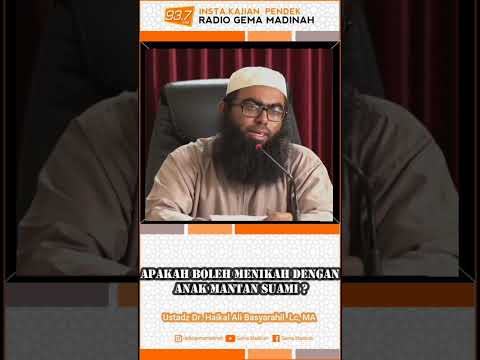 [SHORT KAJIAN} Apakah boleh menikah dengan anak mantan suami ? #shorts