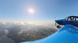 RV 10 | Pitt Meadows – Harrison Lake – Chilliwack | Wingtip View | Full Flight 4K