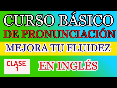 Video: ¿Se puede enseñar la pronunciación?