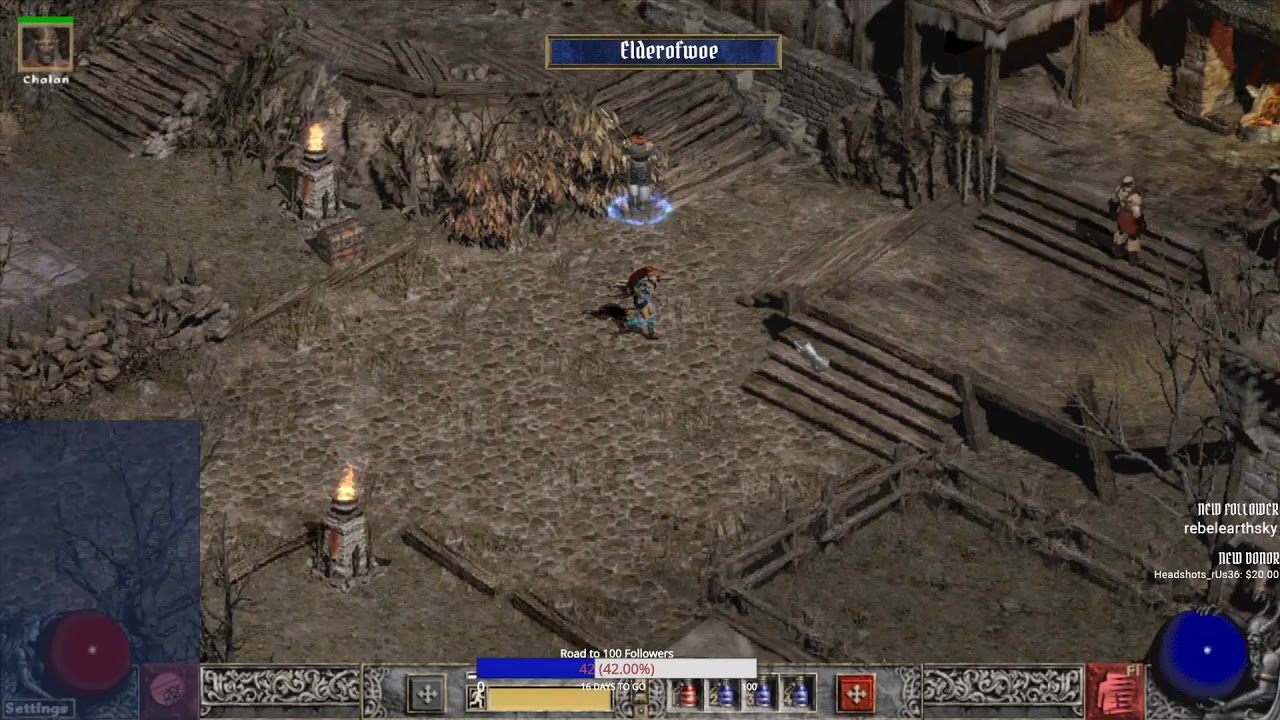 Let's Play Path of Diablo II With Elderofwoe 