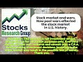 stock market and war how past wars affected the stock market?