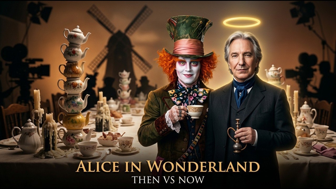 Alice in Wonderland 2010 Actors Then and Now After 16 Years